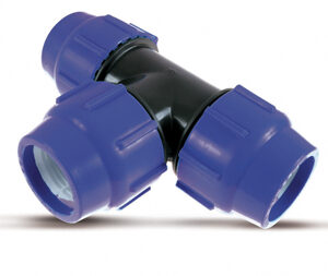 PP Schroefkoppeling T-stuk 90° 20 PN16