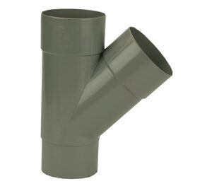 PVC HWA T-Stuk 45° GR 80 M/VS