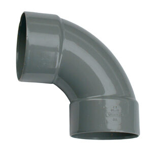 Wadal PVC L-Bocht 88° GR 75 M/M