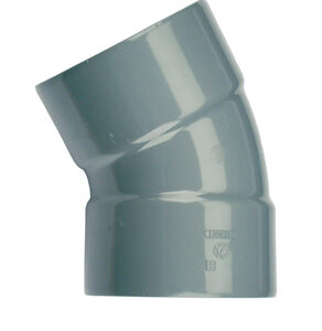 Wadal PVC L-Bocht 30° GR 125 M/M
