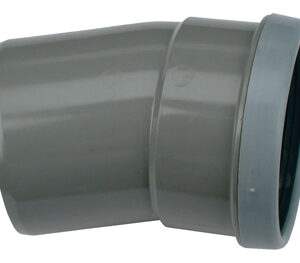 Wafix PVC M-Bocht 15° GR 125 SN4 M/S