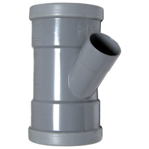 Wafix PVC RR T 45° GY 125X50 SN4 2M/1L