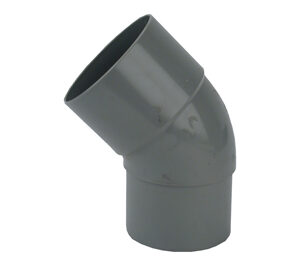 PVC HWA Bocht 45° GR 80 M/VS