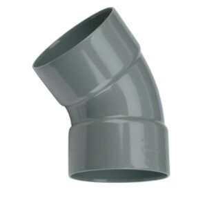 Wadal PVC L-Bocht 45° GR 110 M/M