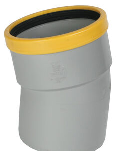 WfxPVC Bocht 15° GR/GD 125 SN8 M/S
