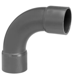 PVC Druk Bocht 90° GR 40 PN16 2xM