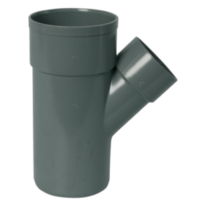 Wavin Wadal Pvc L-t-stuk 45° Gr 125x110 M/s **