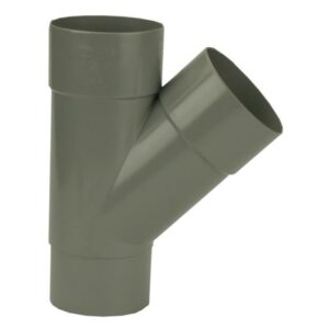 PVC HWA T-Stuk 45° GR 100 M/VS