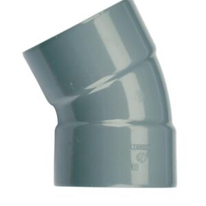Wadal PVC L-Bocht 30° GR 125 M/M