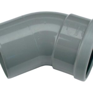 Wafix PVC M-Bocht 45° GR 110 SN8 M/S