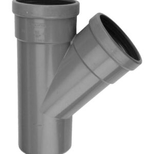 Wafix PVC M-T-stuk 45° GR 110 SN8 2M/S