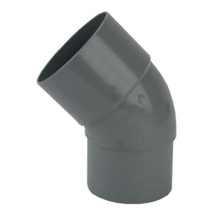PVC HWA Bocht 45° GR 80 M/VS
