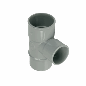 Wadal PVC L-T-Stuk 88° GR 40 2M/S