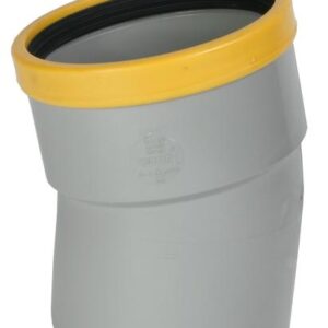 WfxPVC Bocht 15° GR/GD 160 SN8 M/S